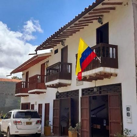 Casona Chara Hotel Barichara Exterior photo