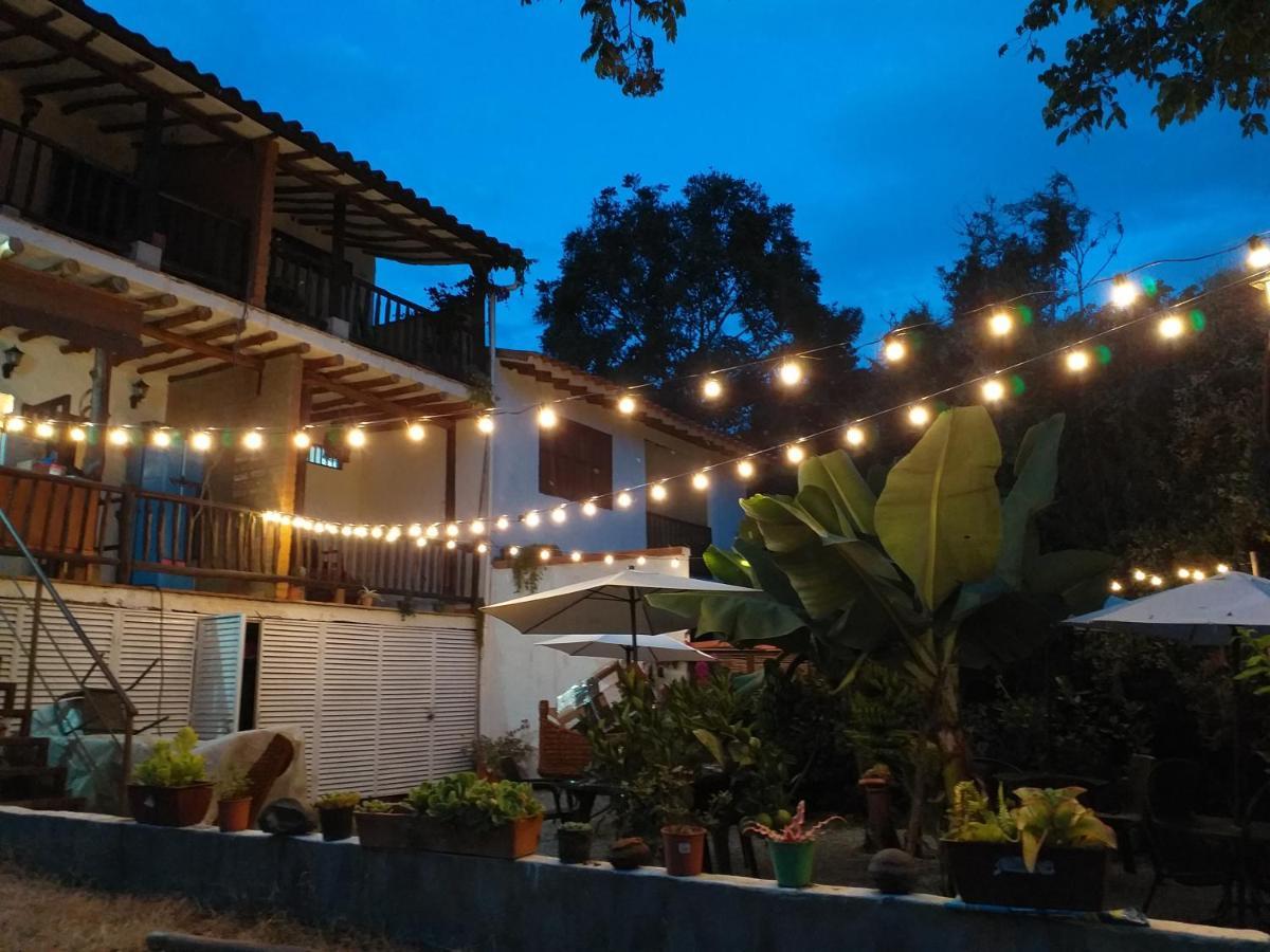 Casona Chara Hotel Barichara Exterior photo