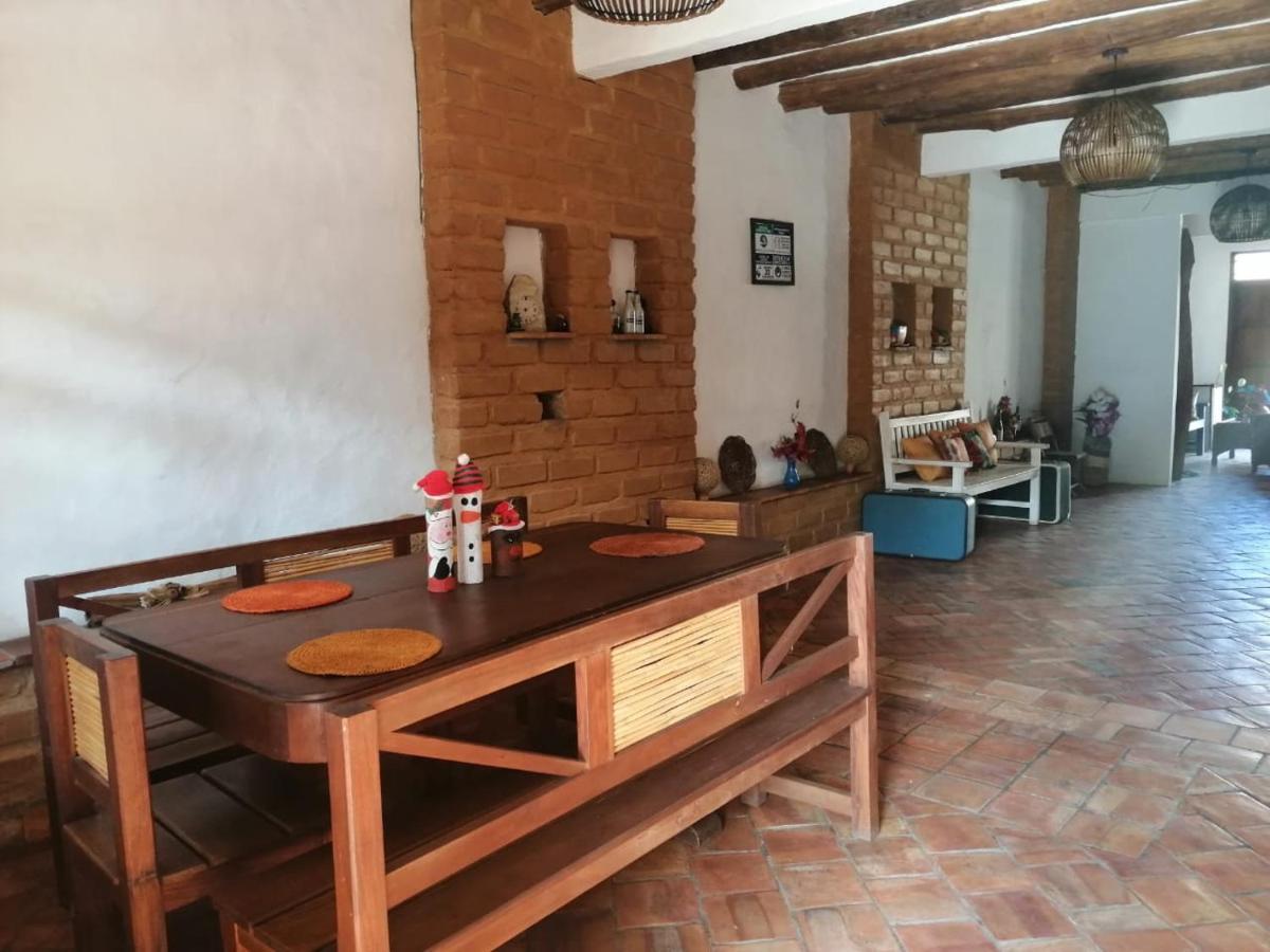 Casona Chara Hotel Barichara Exterior photo