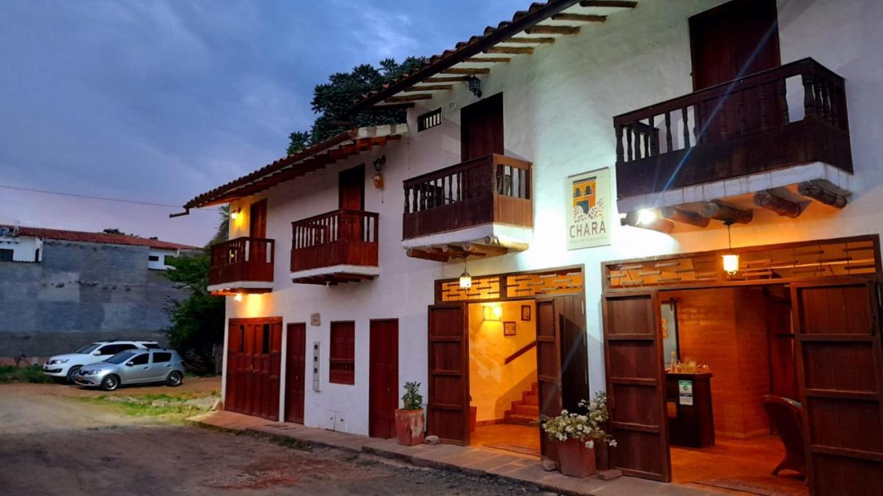 Casona Chara Hotel Barichara Exterior photo