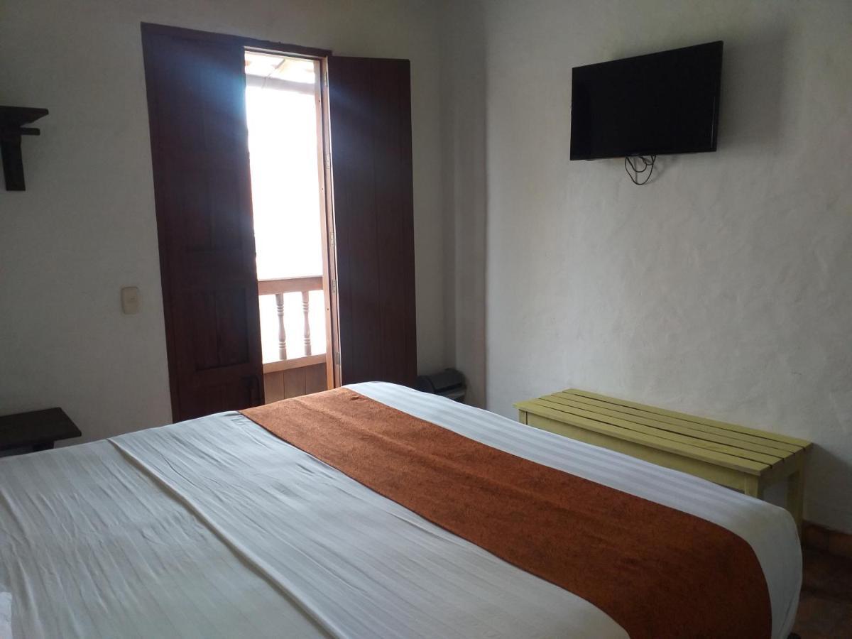 Casona Chara Hotel Barichara Exterior photo