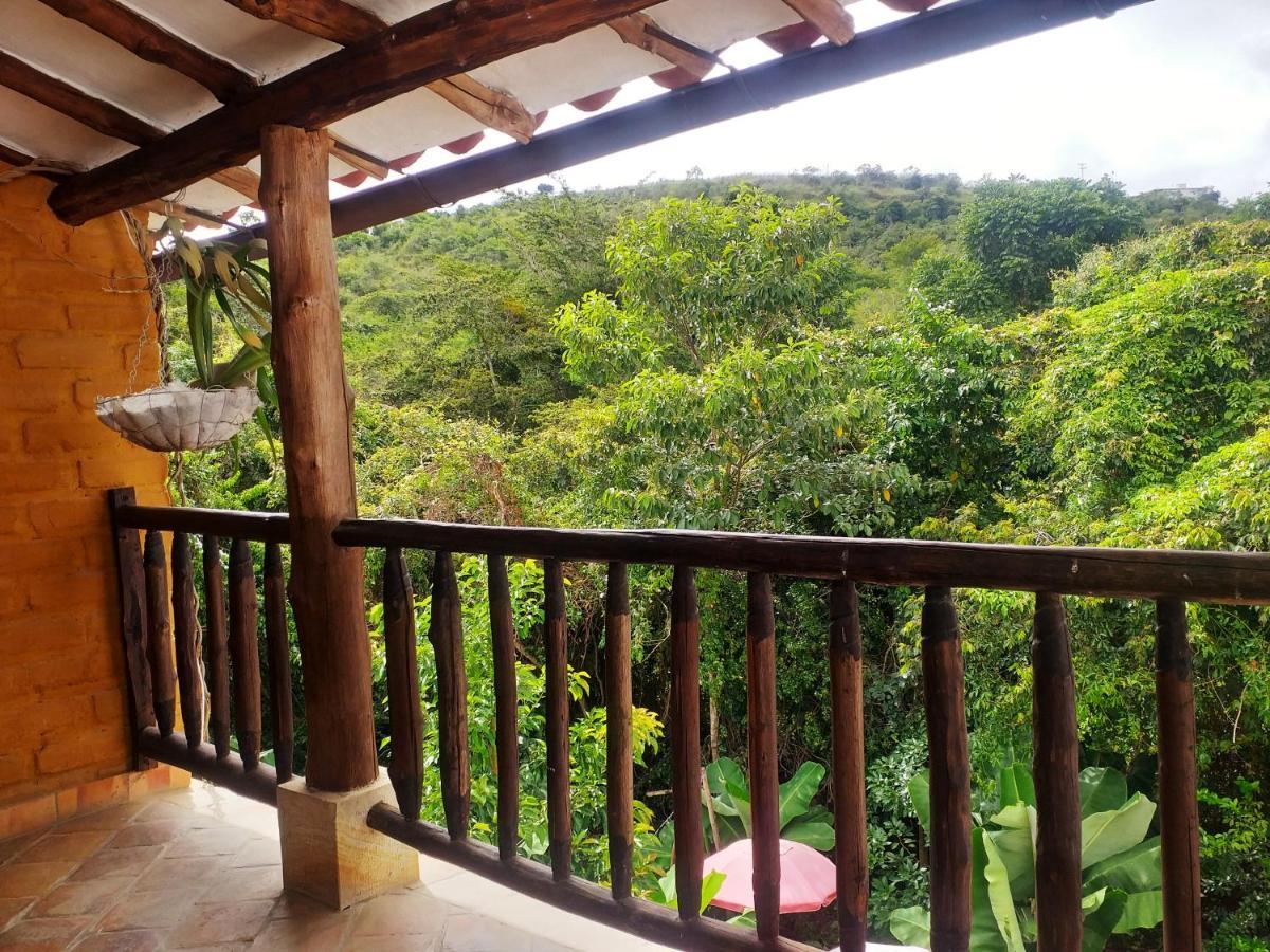 Casona Chara Hotel Barichara Exterior photo