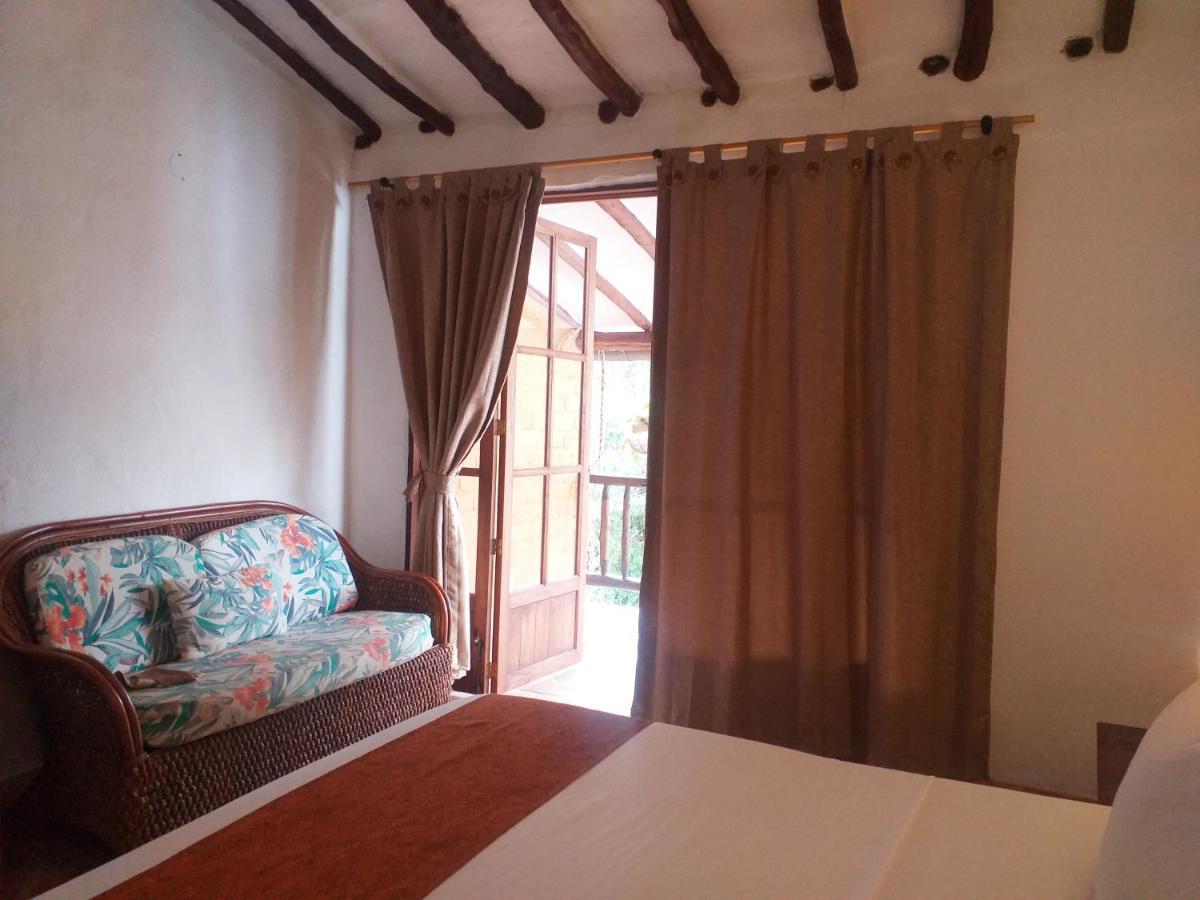 Casona Chara Hotel Barichara Exterior photo