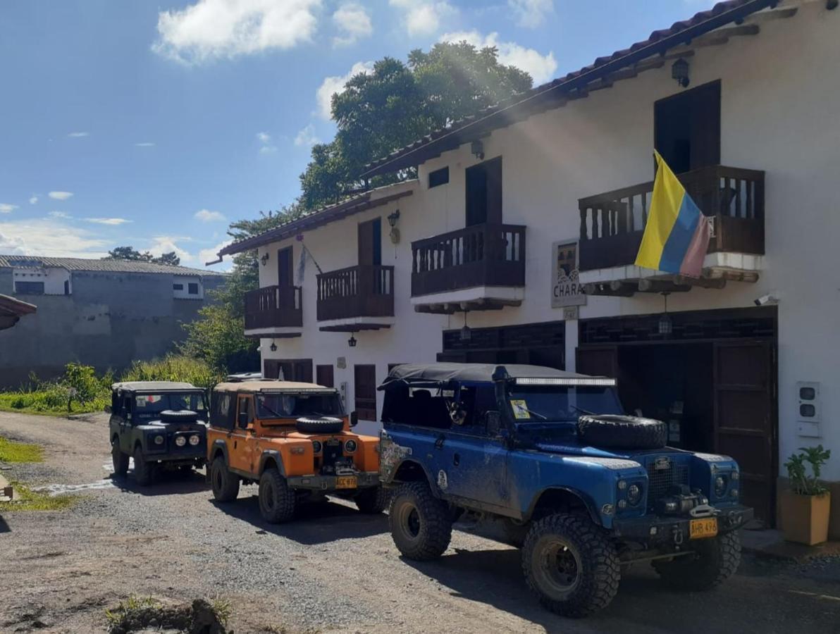 Casona Chara Hotel Barichara Exterior photo