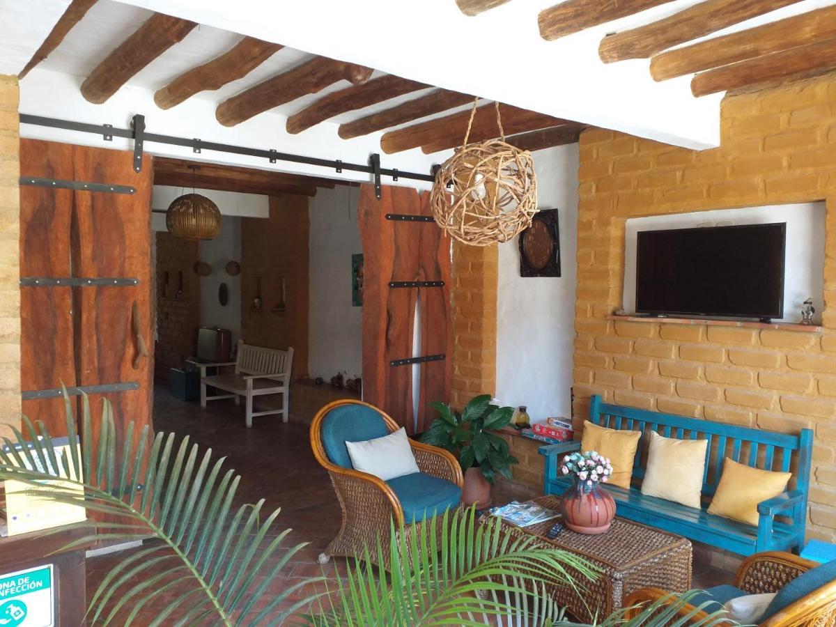 Casona Chara Hotel Barichara Exterior photo