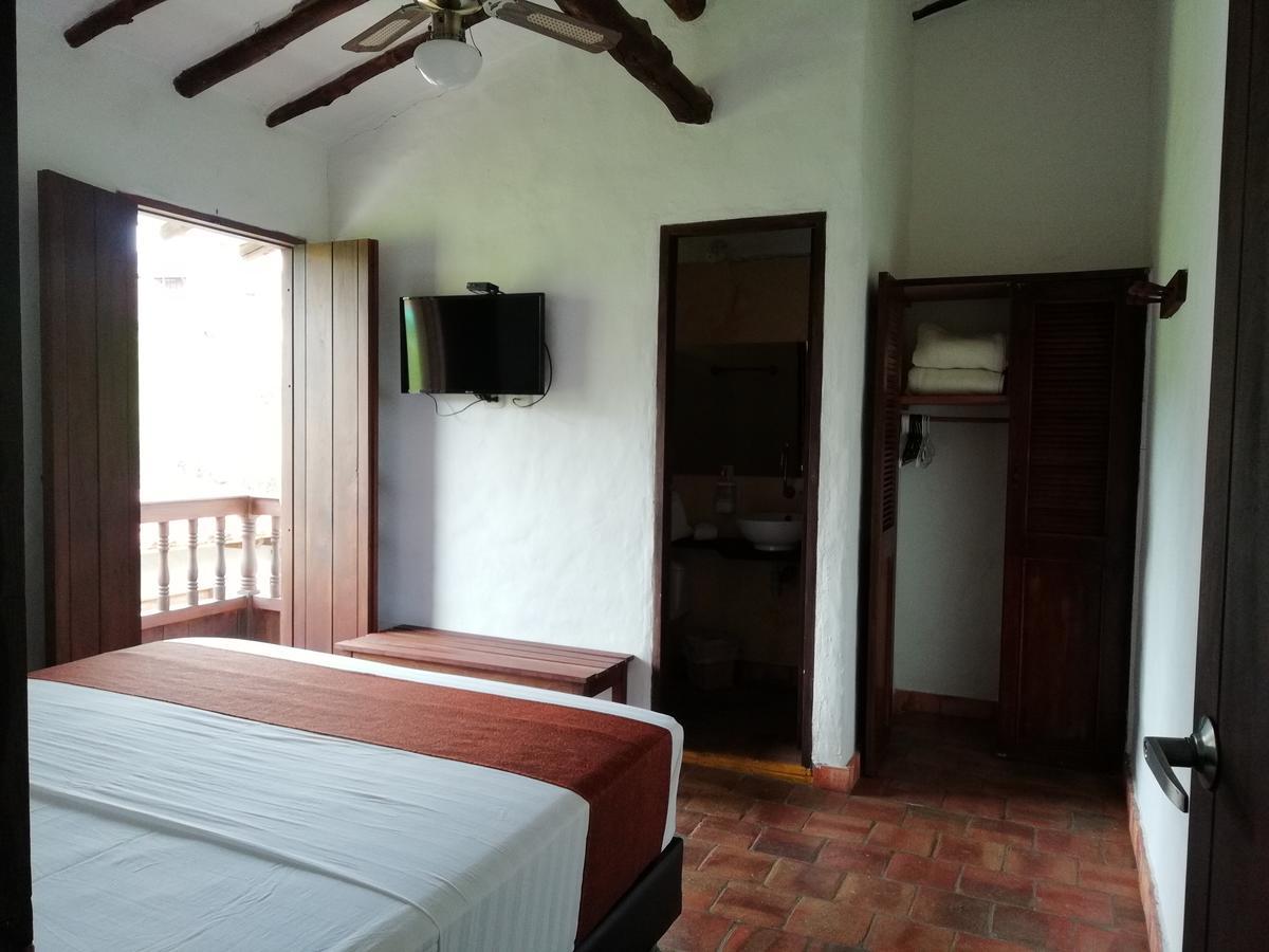 Casona Chara Hotel Barichara Exterior photo